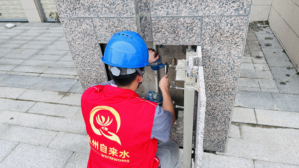 泉州自来水:打好“组合拳”全力保障国庆优质供水(图1)
