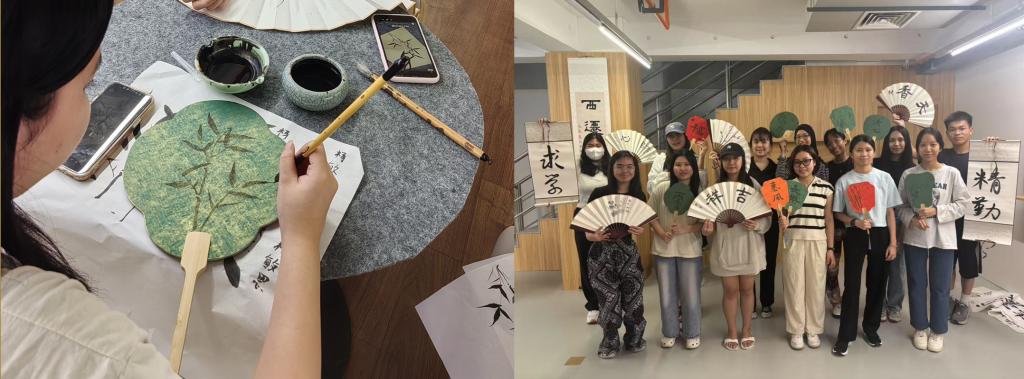 科创筑梦笔墨连心：国际教育学院预科留学生走进高等工程教育博物馆(图2)