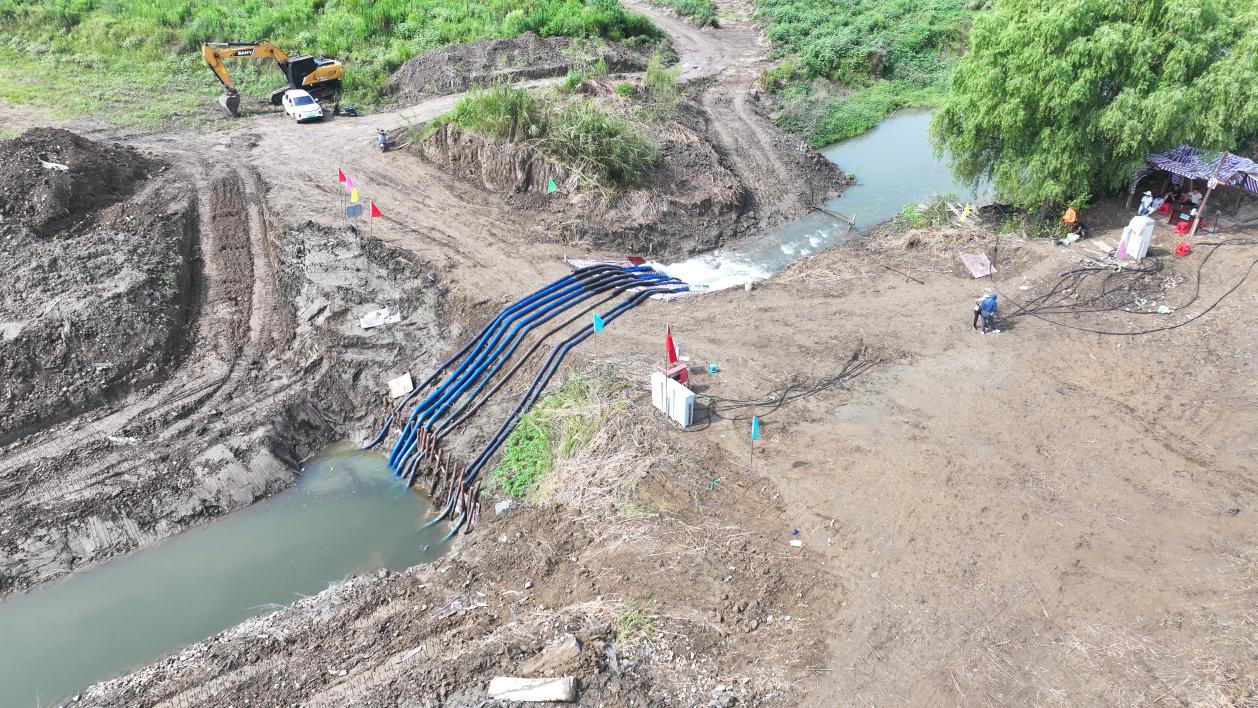 抗旱保灌引水“解渴”正当时(图1)