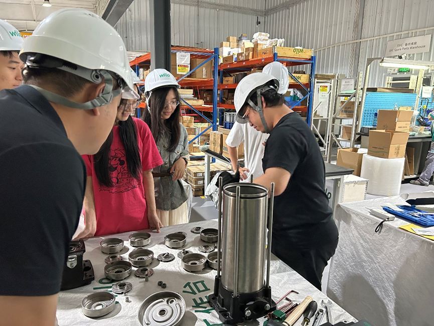 IFAT高校挑战赛优胜团队走进威乐：以实践搭建产学研融合新桥梁(图1)