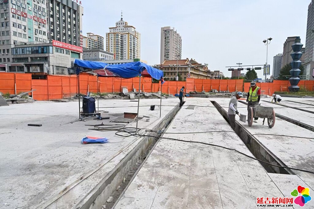 延吉市青年广场将于国庆节前全新亮相(图1)