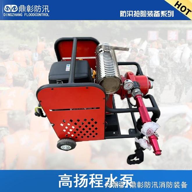 背负式消防泵远程输水泵森林灭火设备高压接力泵组(图1)