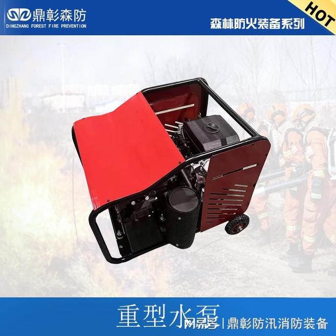 背负式消防泵远程输水泵森林灭火设备高压接力泵组(图4)