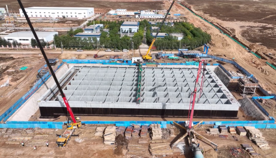 进度条丨银川高新区灵州化工产业园项目加速推进(图2)