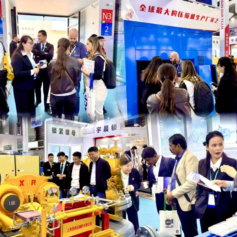 信然压缩机以500%的增长速度出展、集团目标三年冲刺100亿！充分诠释了中国企业的使命担当！(图3)