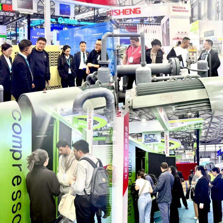 信然压缩机以500%的增长速度出展、集团目标三年冲刺100亿！充分诠释了中国企业的使命担当！(图5)
