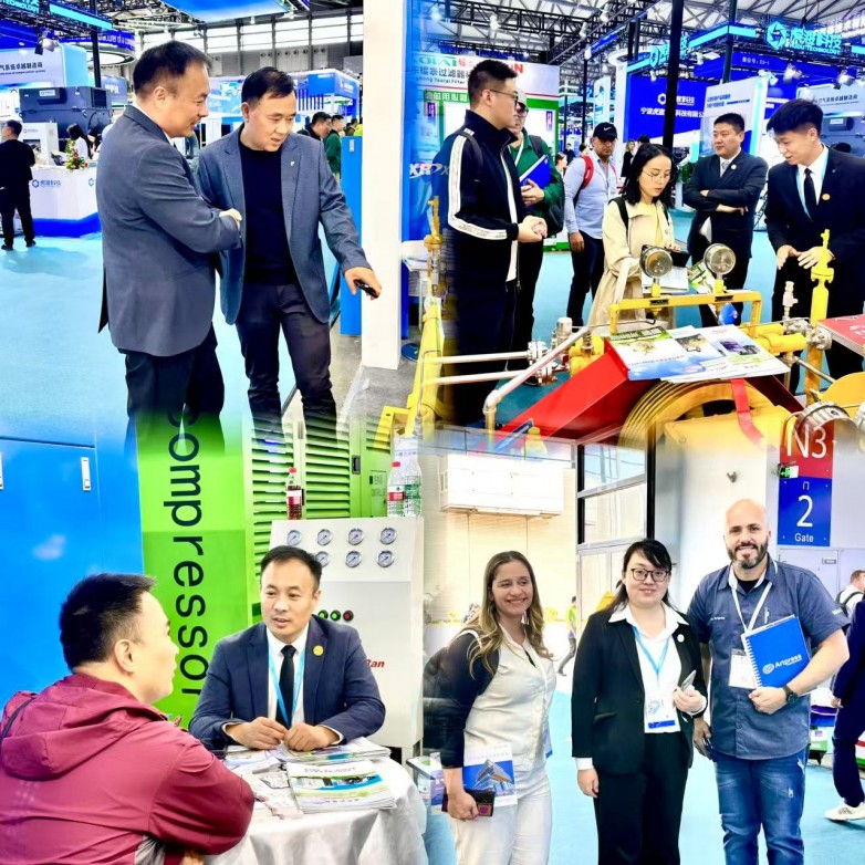 信然压缩机以500%的增长速度出展、集团目标三年冲刺100亿！充分诠释了中国企业的使命担当！(图6)