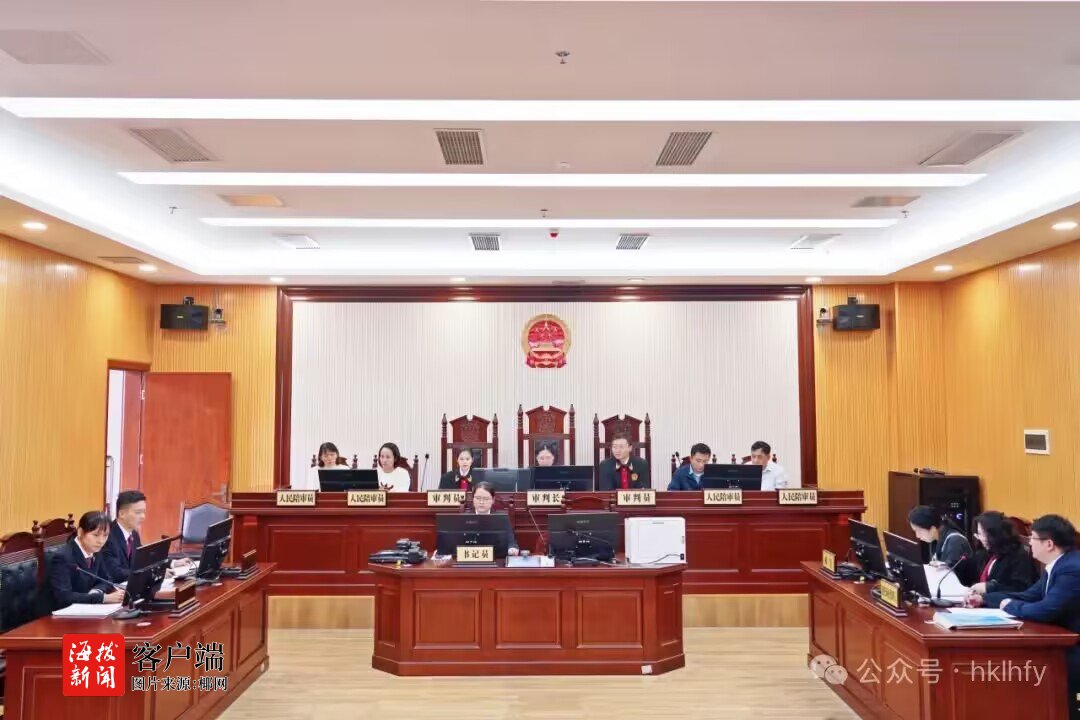 海口龙华法院公开审理辖区首例行政公益诉讼案件(图2)