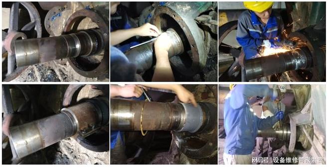 水环真空泵轴磨损这样维修方便又省钱！(图1)