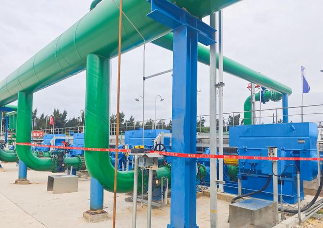 中国化学工程十三化建福海创技改项目生产水泵单机试车一次成功(图1)